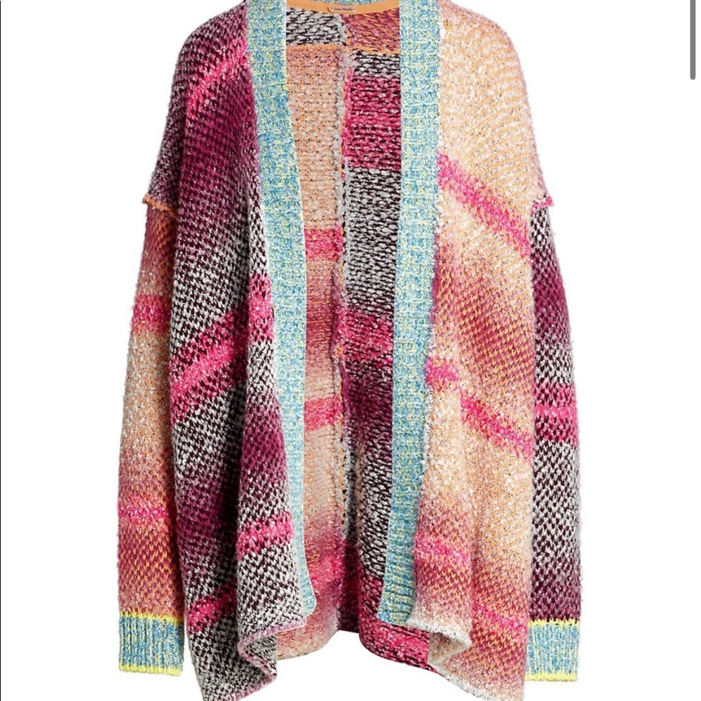 Free people daydreamer open front cardigan